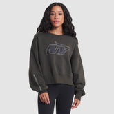 New York Jets Women's 2025 Rivalries Collection Oversized Phoenix Fleece Sweatshirt Gotham Green