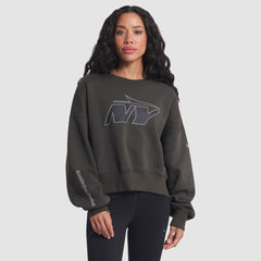 New York Jets Women's 2025 Rivalries Collection Oversized Phoenix Fleece Sweatshirt Gotham Green