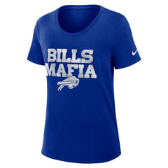 Buffalo Bills Women's 2025 Rivalries Collection Slub Dri-FIT T-Shirt Royal