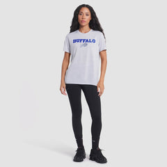 Buffalo Bills Women's 2025 Rivalries Collection Sideline Velocity Dri-FIT T-Shirt White
