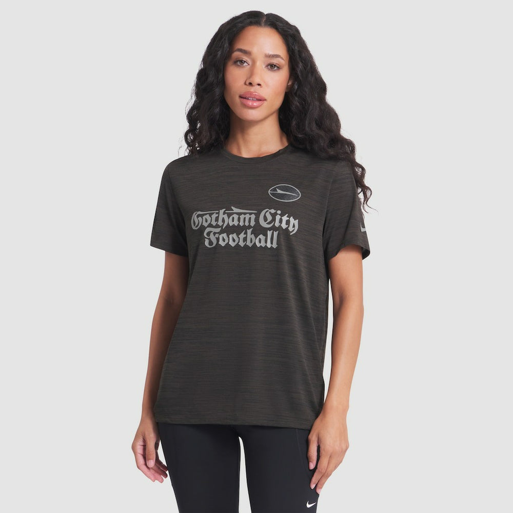 New York Jets Women's 2025 Rivalries Collection Sideline Velocity Dri-FIT T-Shirt Black