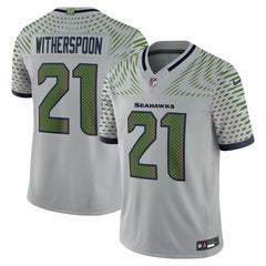 NFL Devon Witherspoon Seattle Seahawks 2025 Rivalries Collection Limited Jersey - Wolf Gray