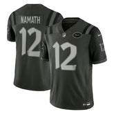 NFL Joe Namath New York Jets 2025 Rivalries Collection Retired Player Limited Jersey - Gotham Green
