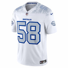 NFL Matt Milano Buffalo Bills 2025 Rivalries Collection Limited Jersey - White