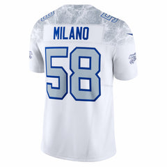 NFL Matt Milano Buffalo Bills 2025 Rivalries Collection Limited Jersey - White