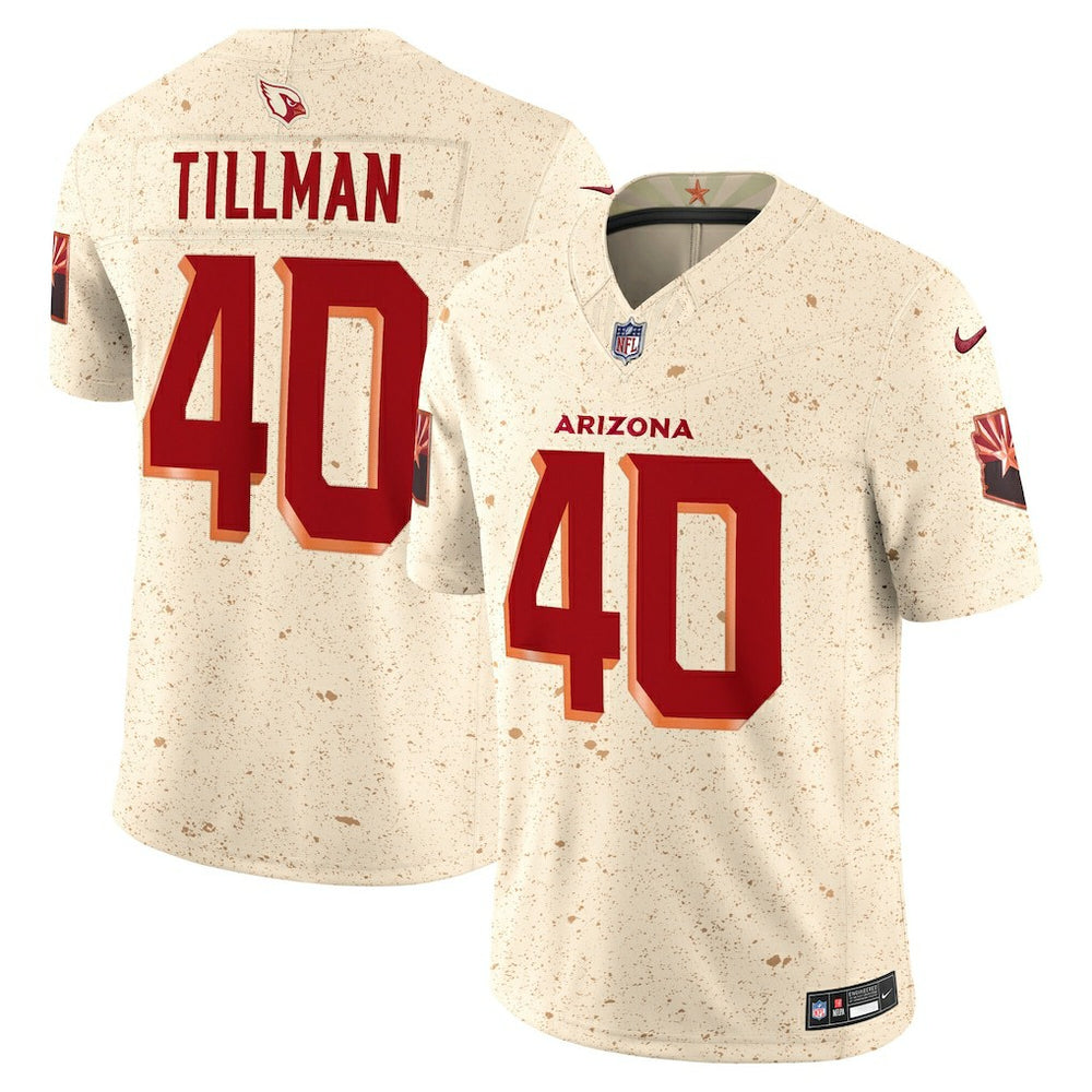 NFL Pat Tillman Arizona Cardinals 2025 Rivalries Collection Retired Player Limited Jersey - Natural