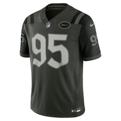 NFL Quinnen Williams New York Jets 2025 Rivalries Collection Limited Jersey - Gotham Green