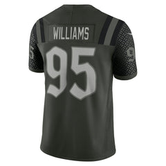 NFL Quinnen Williams New York Jets 2025 Rivalries Collection Limited Jersey - Gotham Green