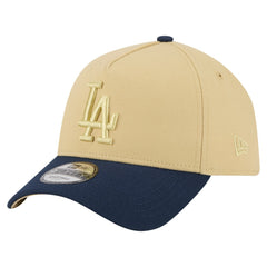 Los Angeles Dodgers x The Heritage Collection New Era LA84 Summer Olympics 9FORTY Adjustable Hat - Gold/Navy Hats