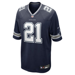 NFL Deion Sanders Dallas Cowboys Team Retired Player Game Jersey - Navy