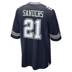 NFL Deion Sanders Dallas Cowboys Team Retired Player Game Jersey - Navy