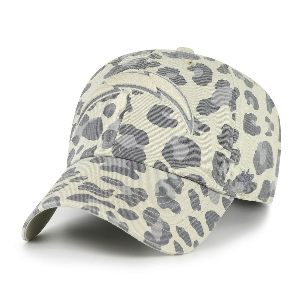 Los Angeles Chargers '47 Women's Bagheera Clean Up Adjustable Hat Gray
