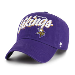 Minnesota Vikings '47 Women's Ariana Clean Up Adjustable Hat Purple