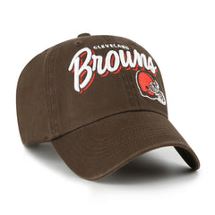 Cleveland Browns '47 Women's Ariana Clean Up Adjustable Hat Brown