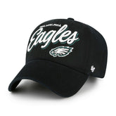 Philadelphia Eagles '47 Women's Ariana Clean Up Adjustable Hat Black