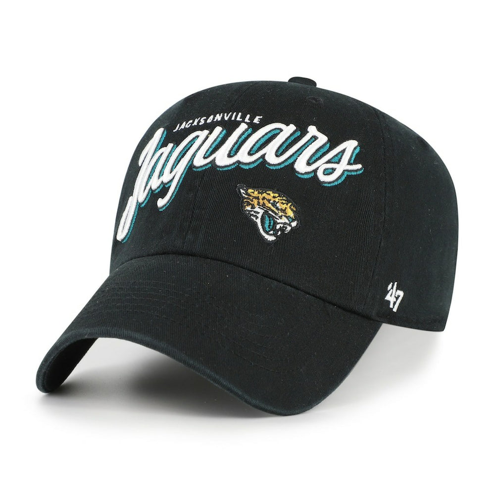 Jacksonville Jaguars '47 Women's Ariana Clean Up Adjustable Hat Black
