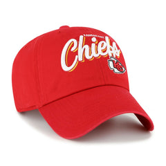 Kansas City Chiefs '47 Women's Ariana Clean Up Adjustable Hat Red