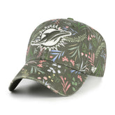 Miami Dolphins '47 Women's Verbena Clean Up Adjustable Hat Green