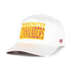 Washington Commanders '47 Women's Outspoken Hitch Adjustable Hat White