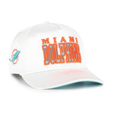 Miami Dolphins '47 Women's Outspoken Hitch Adjustable Hat White