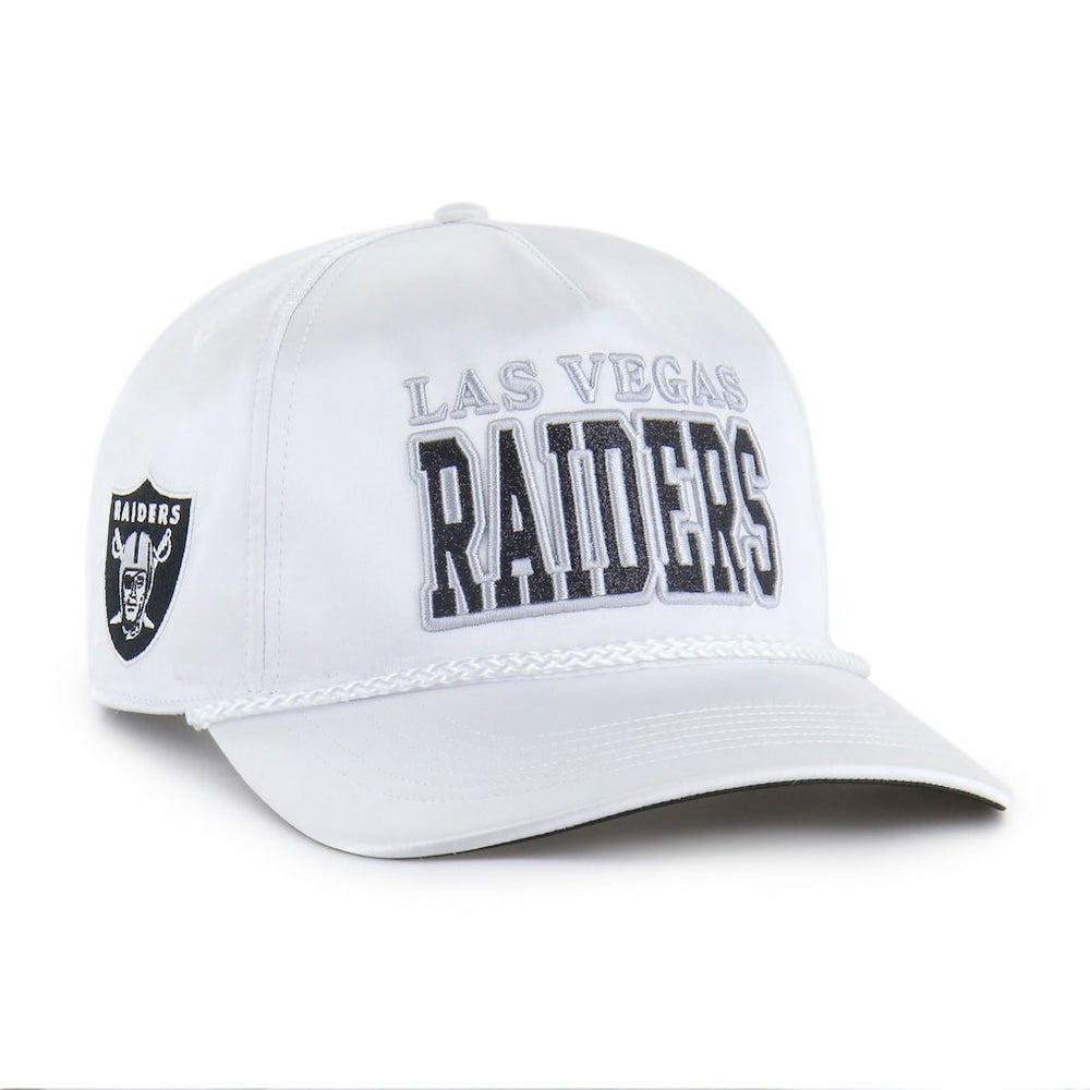 Las Vegas Raiders '47 Women's Outspoken Hitch Adjustable Hat White