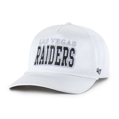 Las Vegas Raiders '47 Women's Outspoken Hitch Adjustable Hat White