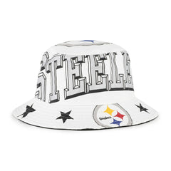 Pittsburgh Steelers '47 Women's Energize Bucket Hat White