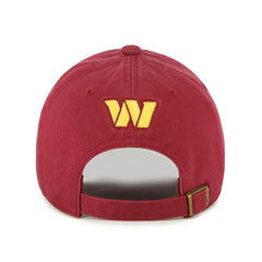 Washington Commanders '47 Women's Zoey Clean Up Adjustable Hat Burgundy