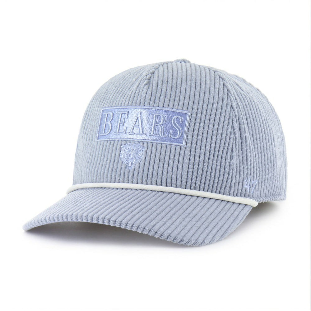 Chicago Bears '47 Women's Mellow Corduroy Hitch Adjustable Hat Light Blue