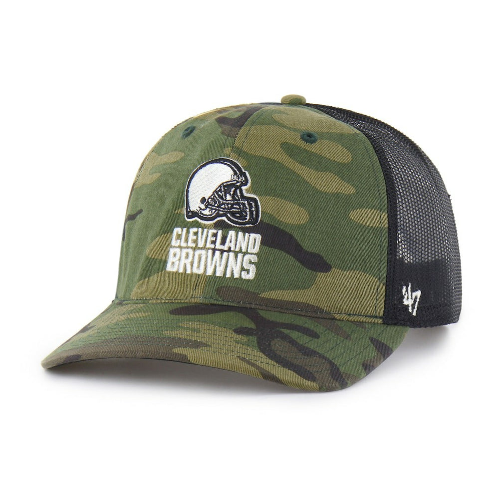 Cleveland Browns '47 Trucker Adjustable Hat Camo