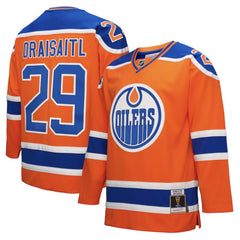 NHL Leon Draisaitl Edmonton Oilers Mitchell & Ness Power Play Jersey - Orange