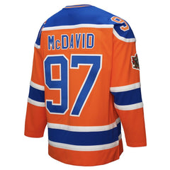 NHL Connor McDavid Edmonton Oilers Mitchell & Ness Power Play Jersey - Orange