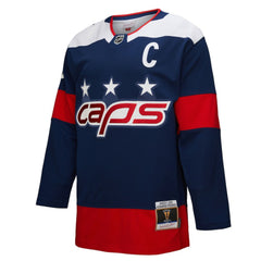 NHL Alexander Ovechkin Washington Capitals Mitchell & Ness Power Play Jersey - Navy