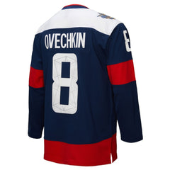 NHL Alexander Ovechkin Washington Capitals Mitchell & Ness Power Play Jersey - Navy