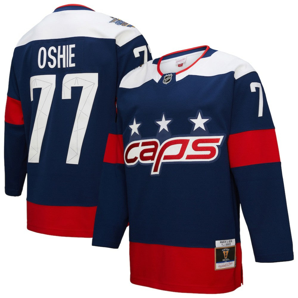 NHL TJ Oshie Washington Capitals Mitchell & Ness Power Play Jersey - Navy