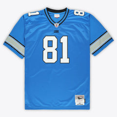 NFL Calvin Johnson Detroit Lions Big & Tall 2007 Legacy Retired Player Jersey - Blue for sale