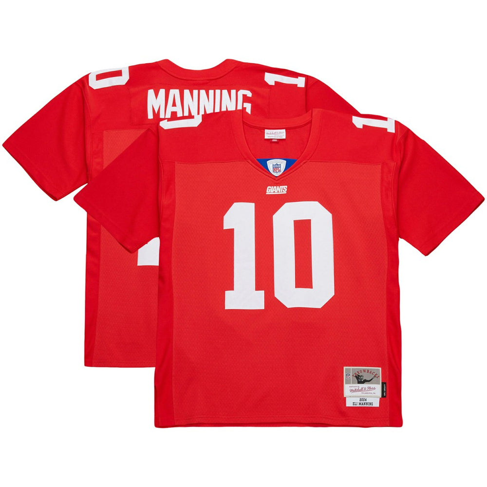 NFL Eli Manning New York Giants 2004 Team Legacy Retired Player Big & Tall Jersey - Red discount