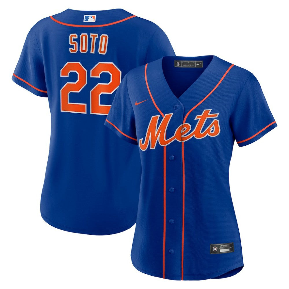 MLB Juan Soto New York Mets Nike Women's Alternate Replica Baseball Jersey - Royal