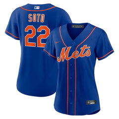 MLB Juan Soto New York Mets Nike Women's Alternate Replica Baseball Jersey - Royal
