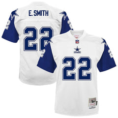 NFL Emmitt Smith Dallas Cowboys Youth 1994 Alternate Legacy Jersey - White cheap