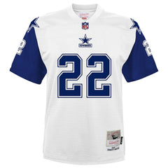 NFL Emmitt Smith Dallas Cowboys Youth 1994 Alternate Legacy Jersey - White cheap