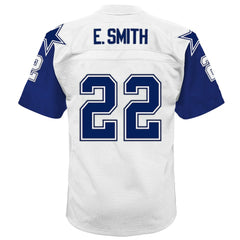 NFL Emmitt Smith Dallas Cowboys Youth 1994 Alternate Legacy Jersey - White cheap
