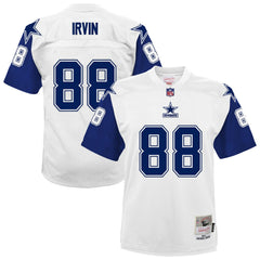NFL Michael Irvin Dallas Cowboys Youth 1994 Alternate Legacy Jersey - White cheap