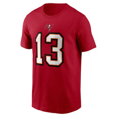 Tampa Bay Buccaneers Player Name & Number T-Shirt Red