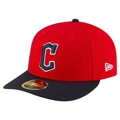 Cleveland Guardians New Era Authentic Collection On-Field Low Profile 59FIFTY Fitted Hat - Red/Black Hats