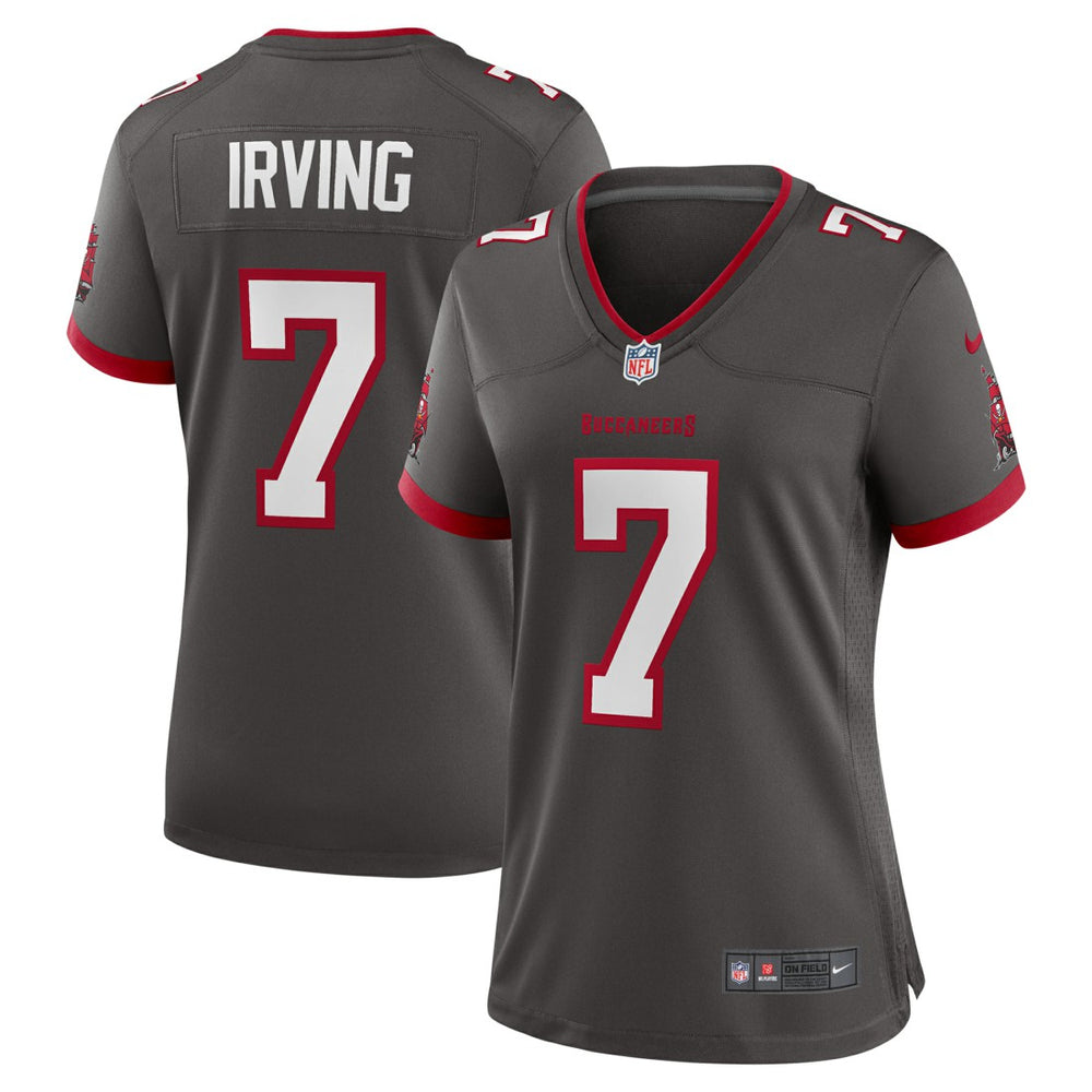 NFL Bucky Irving Tampa Bay Buccaneers Women's Alternate Game Jersey - Pewter