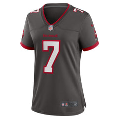 NFL Bucky Irving Tampa Bay Buccaneers Women's Alternate Game Jersey - Pewter