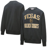 NHL Vegas Golden Knights Mitchell & Ness Playoff Win Fleece Pullover Sweatshirt - Black