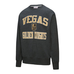 NHL Vegas Golden Knights Mitchell & Ness Playoff Win Fleece Pullover Sweatshirt - Black
