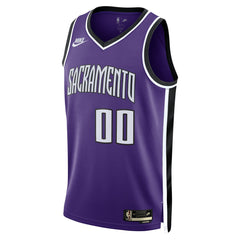 NBA Sacramento Kings Unisex Adult Swingman Custom Jersey - Classic Edition - Purple
